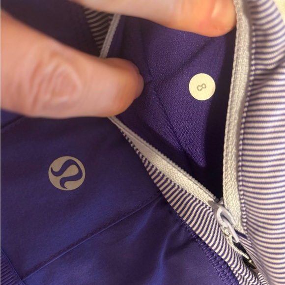 lululemon athletica 8 Tall Women's Bruised Berry Pace Setter Skirt tennis golf - Picture 4 of 16